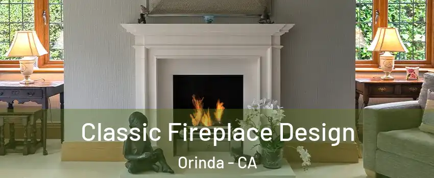  Classic Fireplace Design Orinda - CA