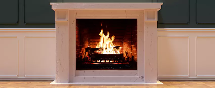 Decorative Electric Fireplace Installation in Orinda, California