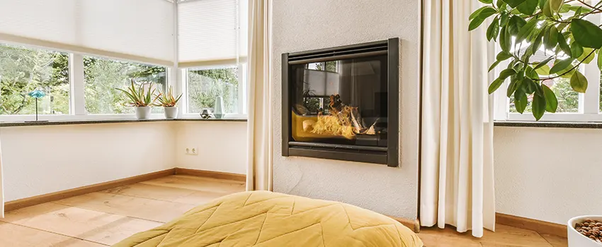 Residential Fireplace Ceramic Glass Installation in Orinda, CA
