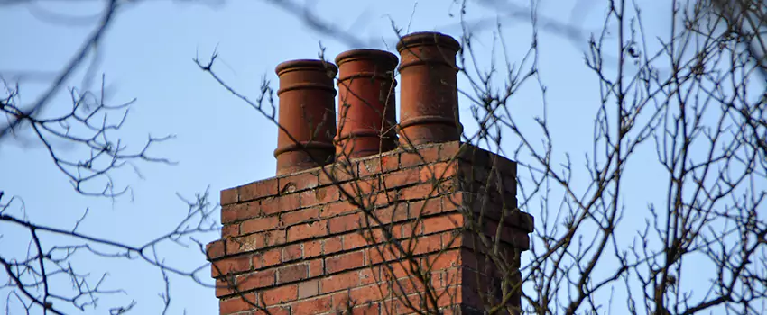 Chimney Crown Installation For Brick Chimney in Orinda, California
