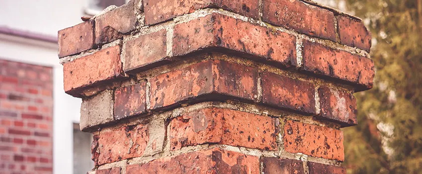 Cracked Chimney Bricks Repair Cost in Orinda, California