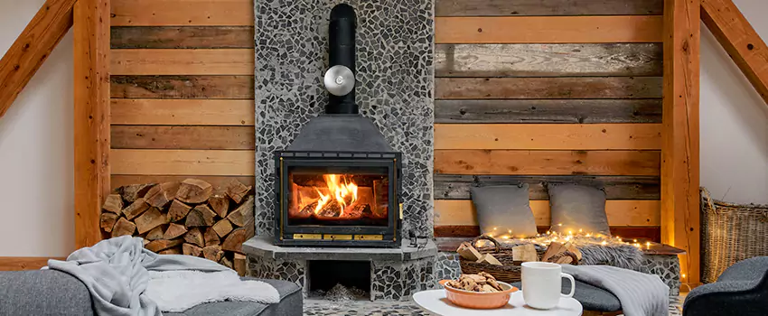 Thelin Hearth Products Direct Vent Gas Stove Fireplace Inspection in Orinda, California