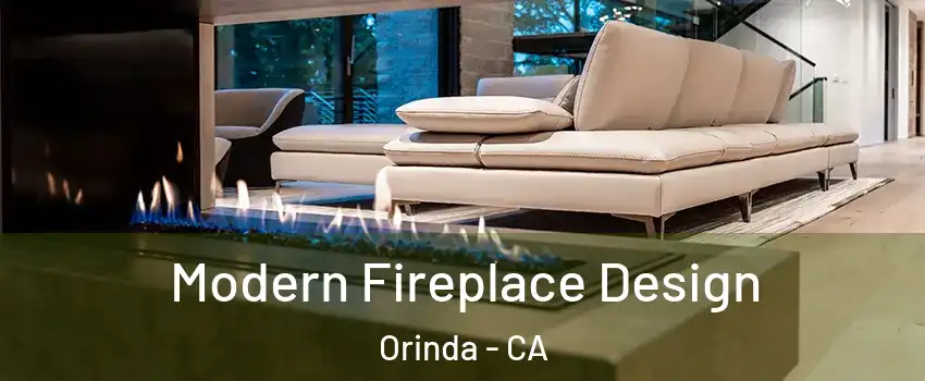  Modern Fireplace Design Orinda - CA